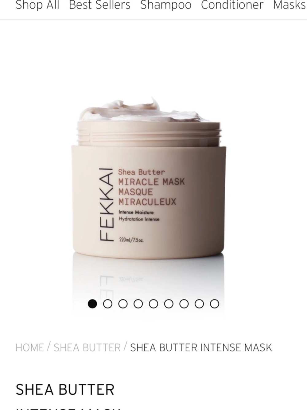 Fekkai-  Shea Butter Miracle Mask - Intense Moisture (Cream)